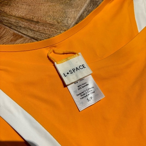 L*Space Seamless Billie Bikini Bottom In Mango Cream NWOT - Picture 7 of 7